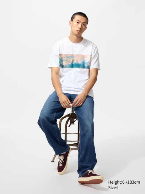 Футболка UNIQLO из коллекции UT 1159856948 (Белый S)