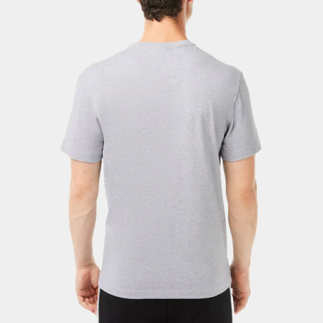 Мужская футболка Lacoste с логотипом 1159856698 (Серый XXL)