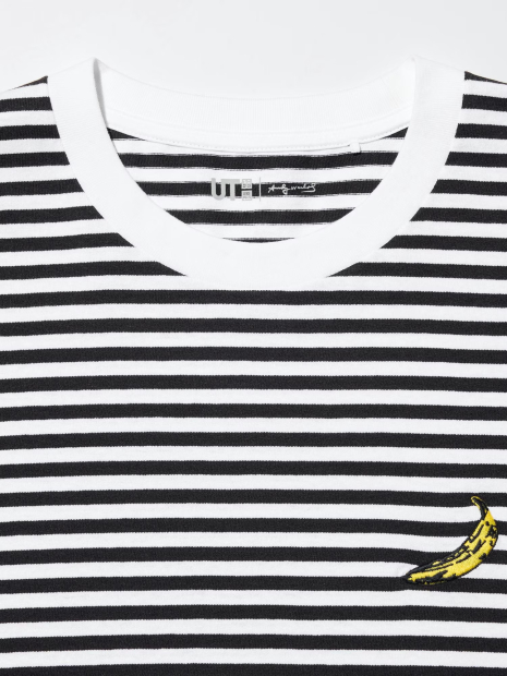 Футболка UNIQLO з колекції UT 1159856713 (Чорний/Білий XXL)