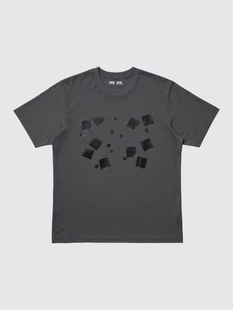 Футболка UT ARCHIVE MoMA UNIQLO с принтом 1159856949 (Серый S)
