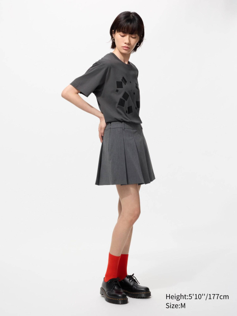 Футболка UT ARCHIVE MoMA UNIQLO с принтом 1159856949 (Серый S)