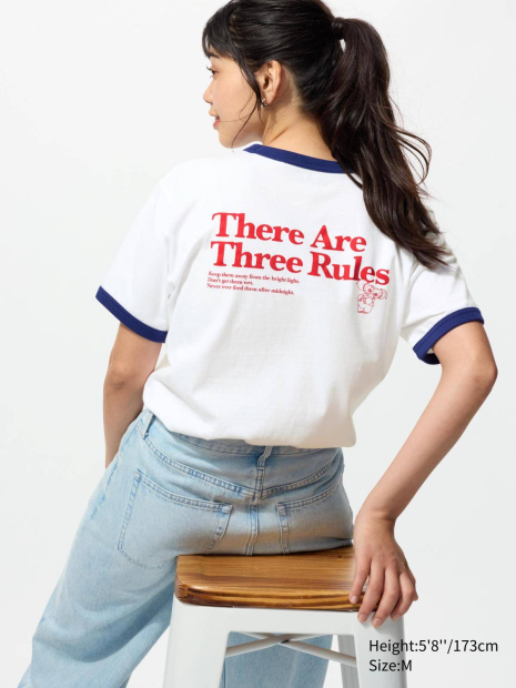 Футболка WARNER BROS. MOVIES UT UNIQLO 1159856952 (Белый L)