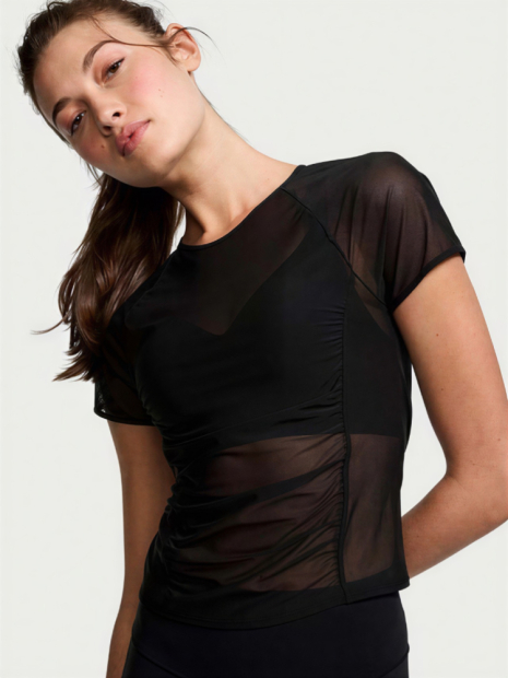 Женская футболка Victoria's Secret 1159857232 (Черный S)