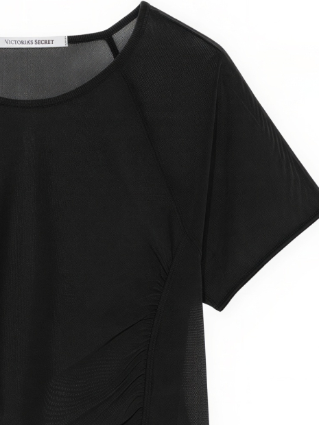 Женская футболка Victoria's Secret 1159857232 (Черный S)