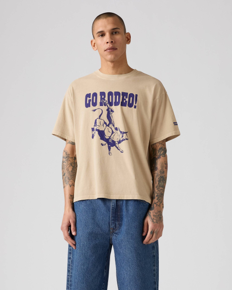 Футболка мужская Levi's 1159857300 (Бежевый XL)