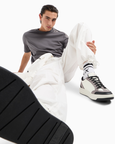 Мужская футболка Armani Exchange 1159857301 (Серый M)