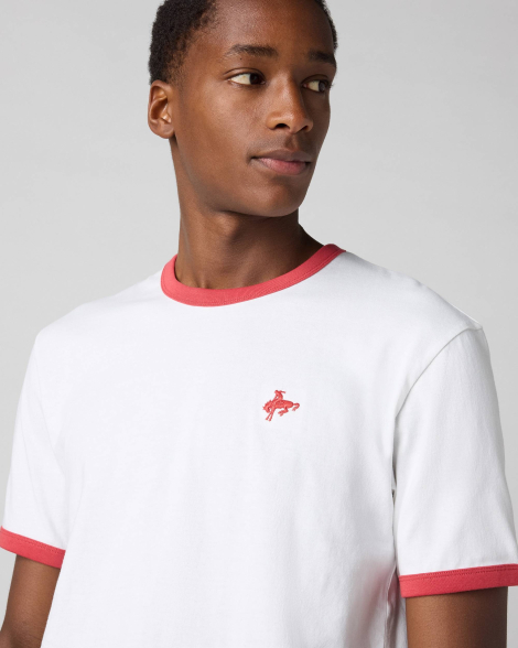 Мужская футболка Levi's 1159857455 (Белый M)