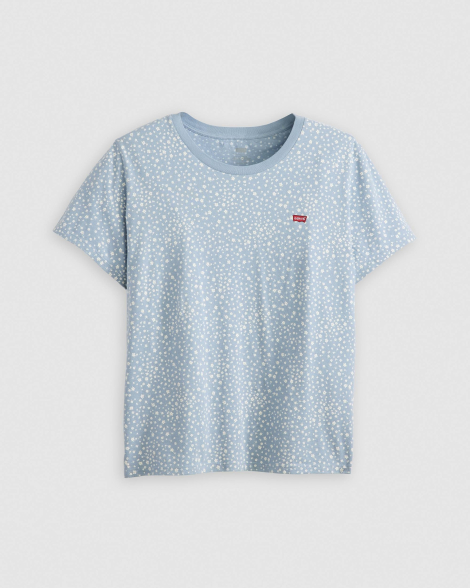Жіноча футболка Levi's з принтом 1159857584 (Блакитний 2X)