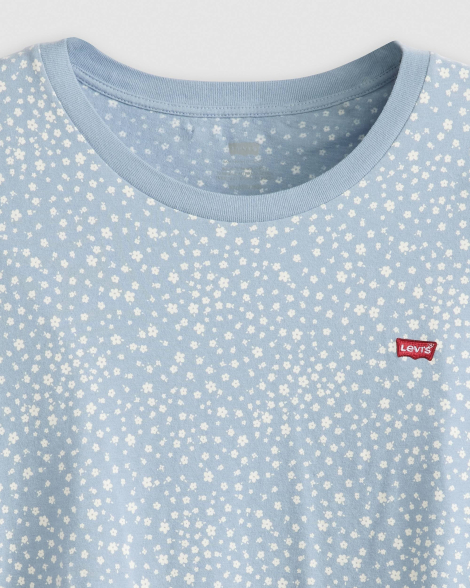 Жіноча футболка Levi's з принтом 1159857584 (Блакитний 2X)