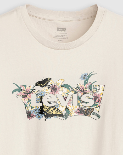 Жіноча футболка Levi's з 1159857586 (Молочний 4X)