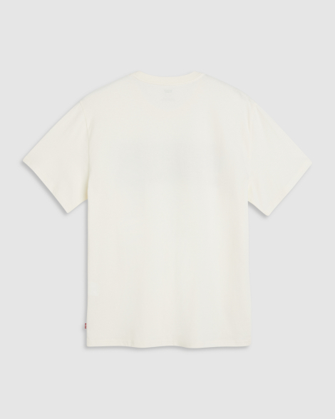 Мужская футболка Levi's с принтом 1159857669 (Молочный S)