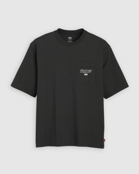 Чоловічі футболки з кишенею Levi's 1159857719 (Чорний M)