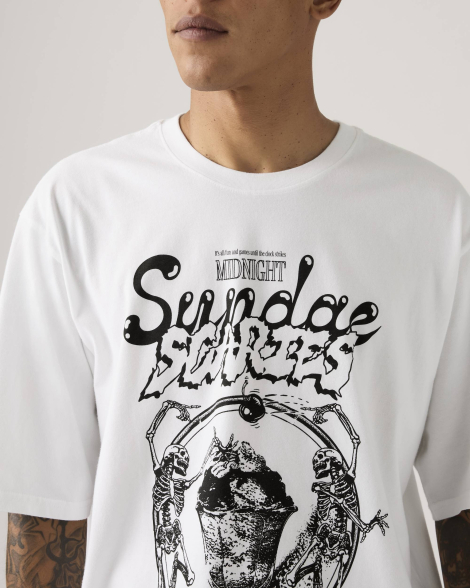 Жіноча футболка Levi's з принтом 1159857726 (Білий XL)