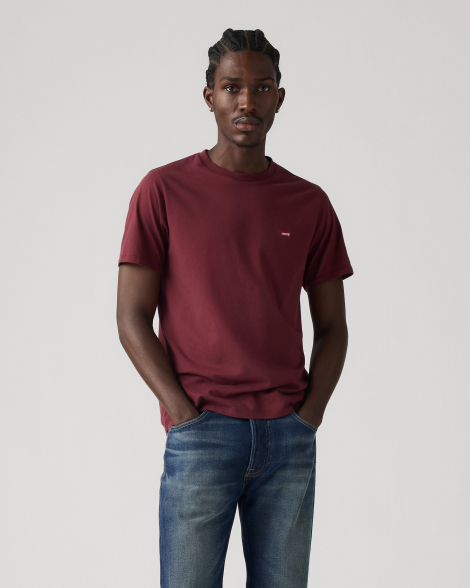 Футболка чоловіча Levi's 1159857776 (Бордовий M)
