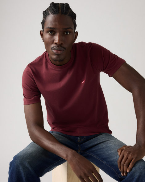 Футболка чоловіча Levi's 1159857776 (Бордовий M)