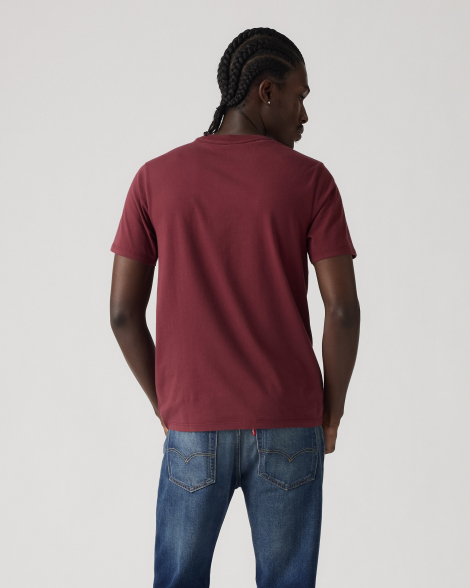 Футболка чоловіча Levi's 1159857776 (Бордовий M)