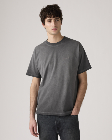 Футболка чоловіча Levi's вінтажна з логотипом 1159857782 (Сірий M)