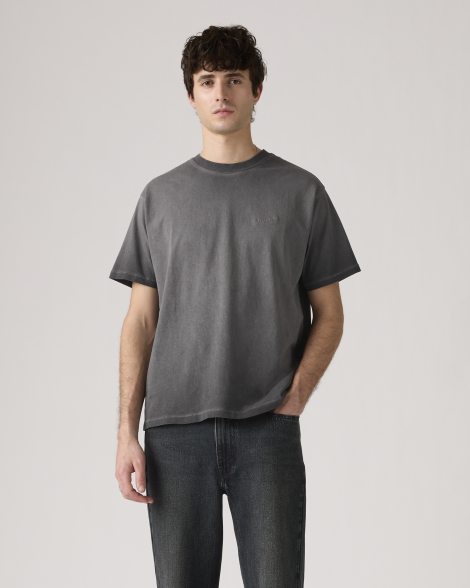 Футболка чоловіча Levi's вінтажна з логотипом 1159857782 (Сірий M)
