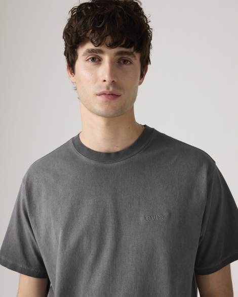 Футболка чоловіча Levi's вінтажна з логотипом 1159857782 (Сірий M)