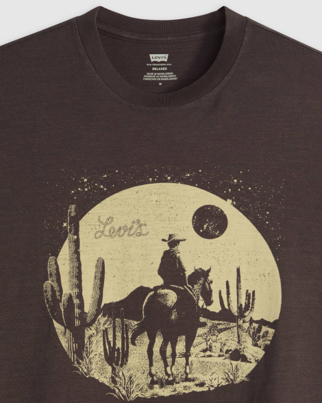 Футболка мужская Levi's 1159857842 (Серый XL)