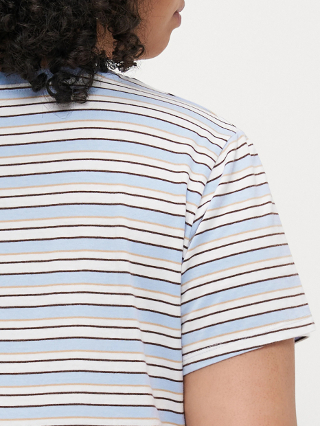 Женская футболка Levi's с принтом 1159858023 (Белый/Голубой 3X)