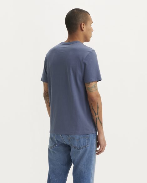Футболка чоловіча Levi's вінтажна з логотипом 1159858040 (Синій XL)
