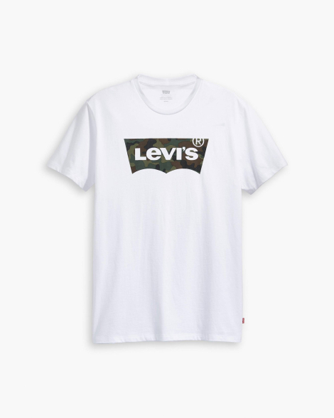 Чоловічі футболки з логотипом Levi's 1159858094 (Білий XXL)