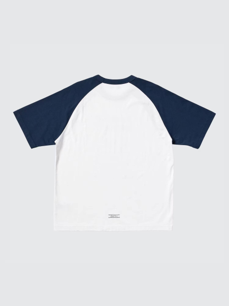 Футболка PEANUTS UT UNIQLO з принтом 1159858141 (Синій/Білий M)