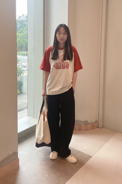 Футболка PEANUTS UT UNIQLO з принтом 1159858145 (Молочний M)