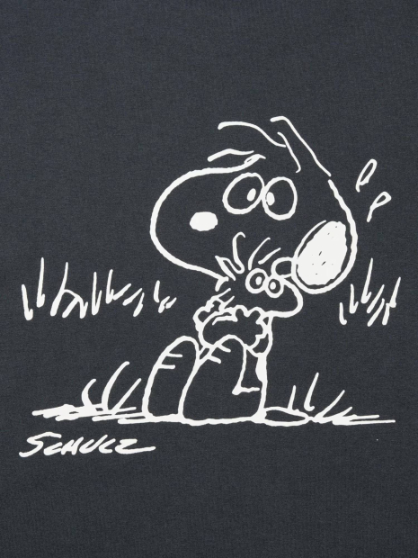 Футболка PEANUTS UT UNIQLO з принтом 1159858159 (Сірий M)