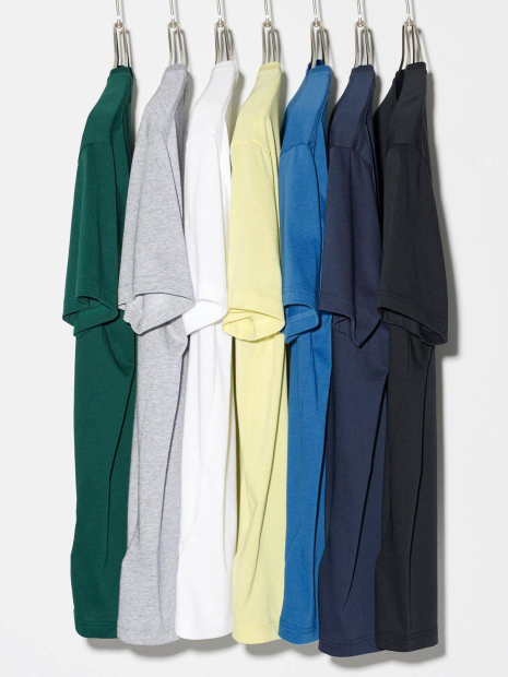 Футболка UNIQLO з технологією DRY 1159858174 (Синій L)