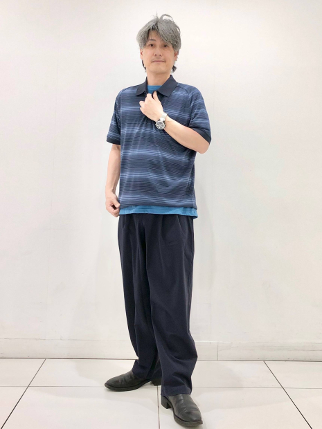 Футболка UNIQLO з технологією DRY 1159858174 (Синій L)