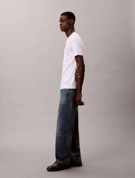 Чоловічі футболки з логотипом Calvin Klein 1159858257 (Білий XXL)