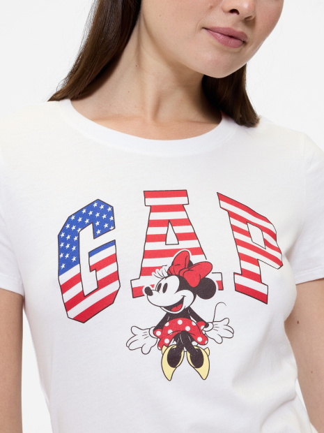 Жіноча футболка Disney Minnie Mouse GAP 1159858277 (Білий M)