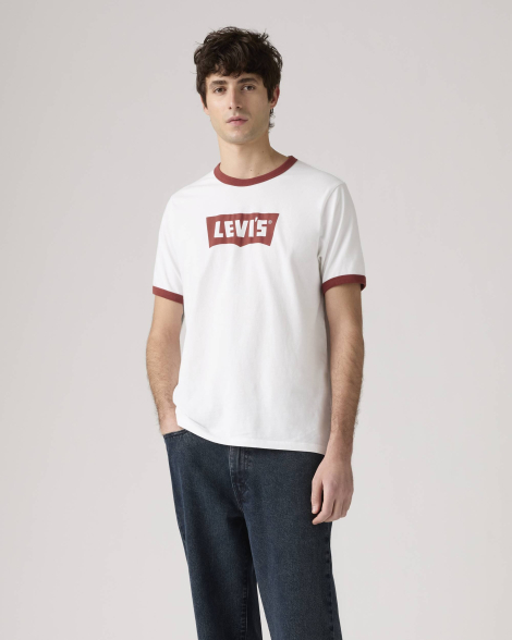 Футболка мужская Levi's с логотипом 1159858305 (Белый XXL)