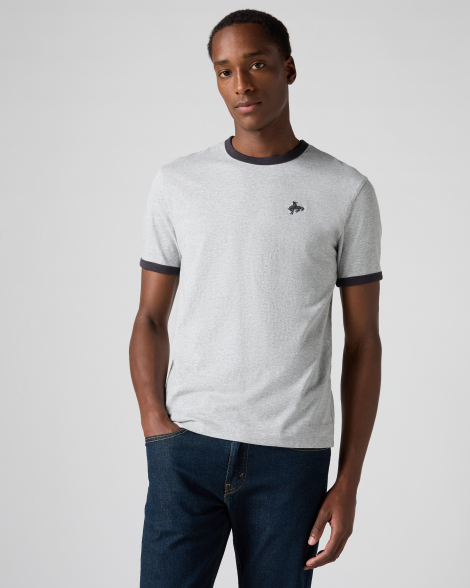 Мужская футболка Levi's 1159858338 (Серый XL)