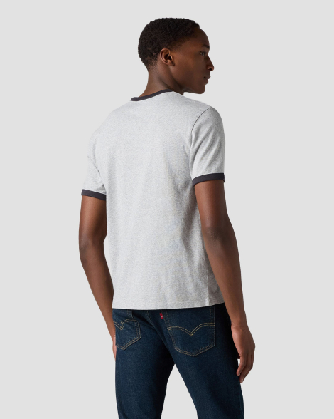 Мужская футболка Levi's 1159858338 (Серый XL)