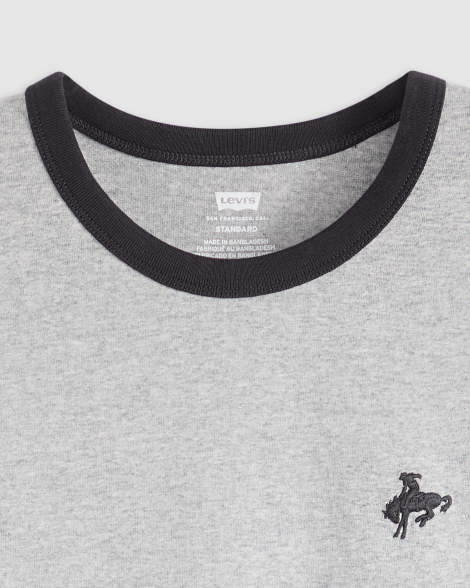 Мужская футболка Levi's 1159858338 (Серый XL)