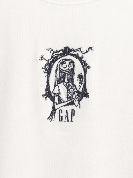 Жіноча футболка Gap Disney Tim Burton's 1159858646 (Білий M)