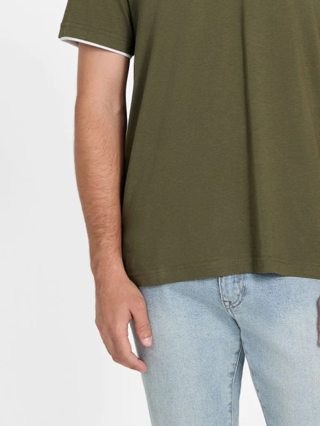 Мужская футболка Guess с логотипом 1159858752 (Зеленый L)