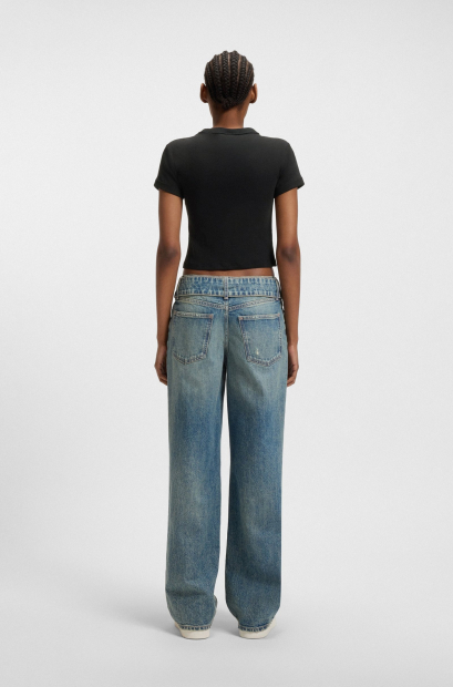 Жіноча футболка HUGO by Hugo Boss 1159858989 (Чорний S)