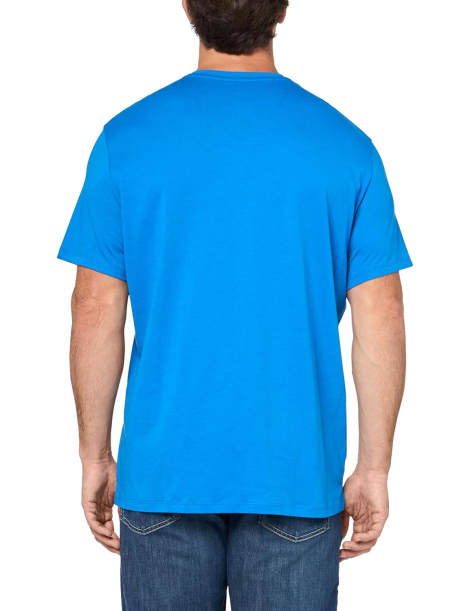 Футболка Armani Exchange з логотипом 1159859090 (Блакитний S)