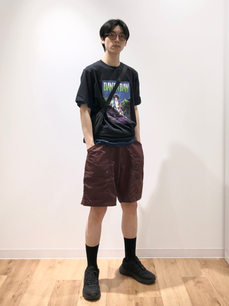 Футболка Dan Da Dan UNIQLO з принтом 1159859323 (Чорний S)