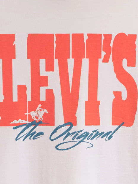 Чоловічі футболки з логотипом Levi's 1159859535 (Білий M)