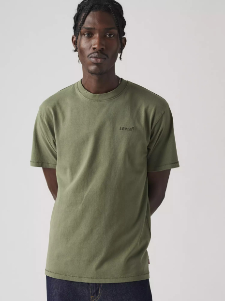 Мужская футболка Levi's 1159859536 (Зеленый L)