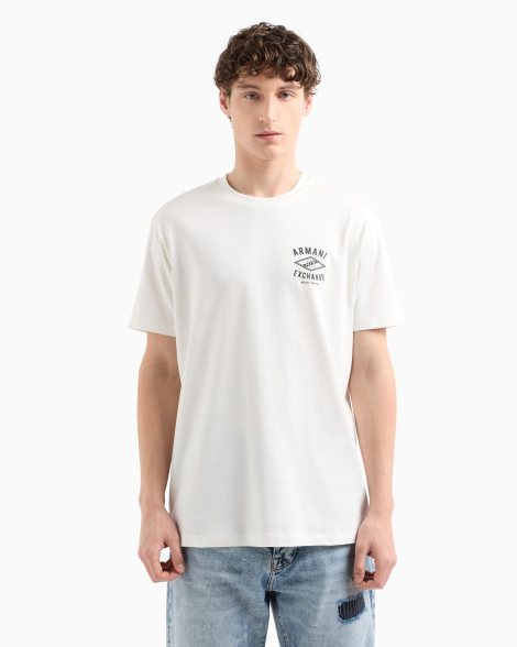 Футболка Armani Exchange 1159859737 (Молочний XL)