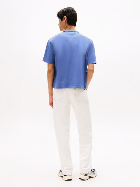 Чоловічі футболки з логотипом Tommy Hilfiger 1159859779 (Блакитний M)