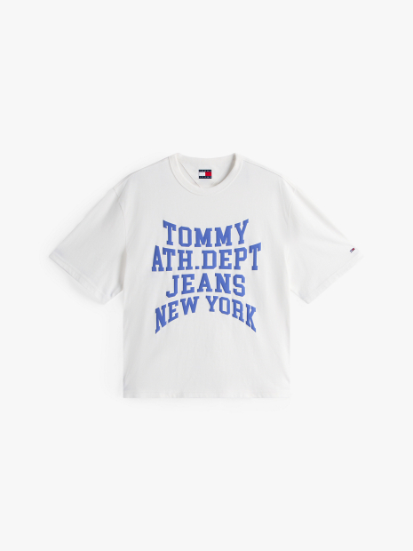 Мужская футболка Tommy Hilfiger с логотипом 1159859780 (Белый M)