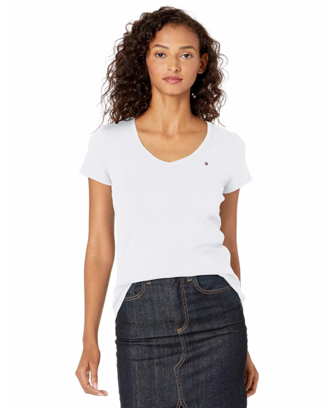 Жіноча базова футболка Tommy Hilfiger 1159860137 (Білий XL)