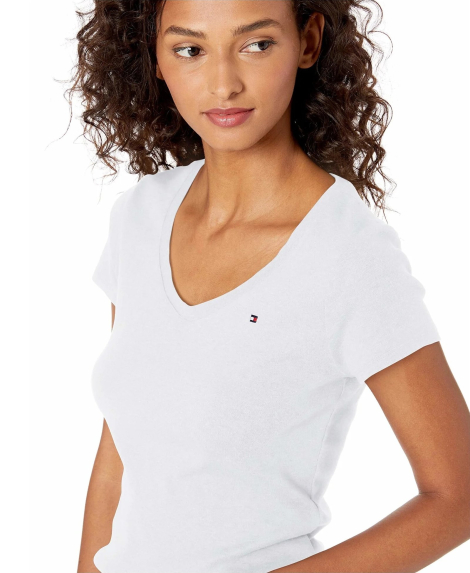 Жіноча базова футболка Tommy Hilfiger 1159860137 (Білий XL)